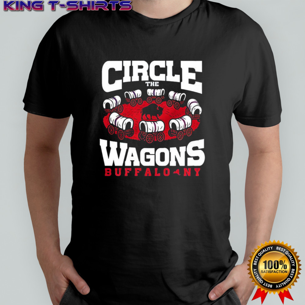 Buffalo Bills football Circle The Wagons shirt