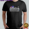 Buffalo Bills football thank you for the memories name city skyline shirt