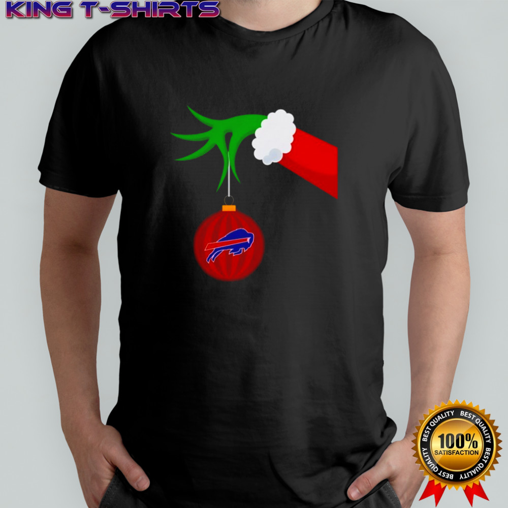 Buffalo Bills Grinch Hand Holiday Christmas shirt
