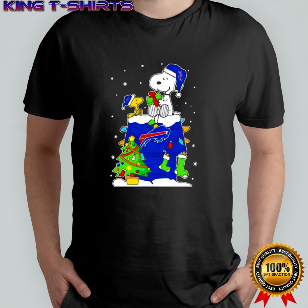 Buffalo Bills Snoopy and Woodstock Christmas shirt