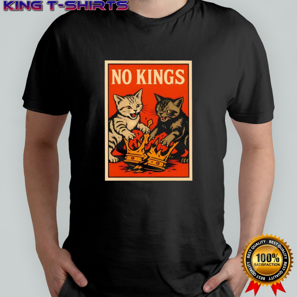 Cat no kings shirt