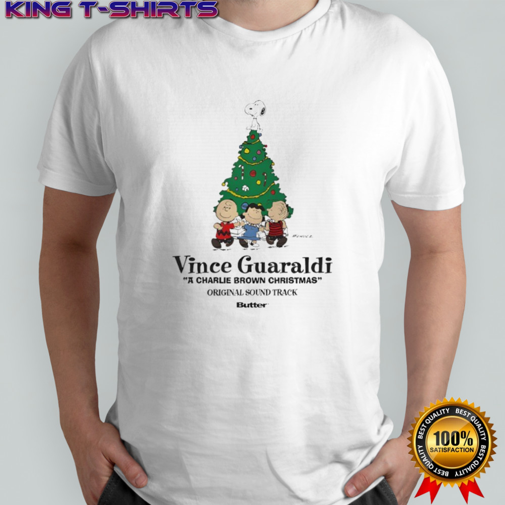 Charlie Brown Christmas vince guaraldi shirt