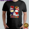 Chicago Bears And Blackhawks x Snoopy Charlie Brown shirt