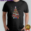 Chicago Cubs MLB name players tree Christmas 2025 shirt