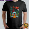 Chicago skyline with Santa’s sleigh christmas shirt