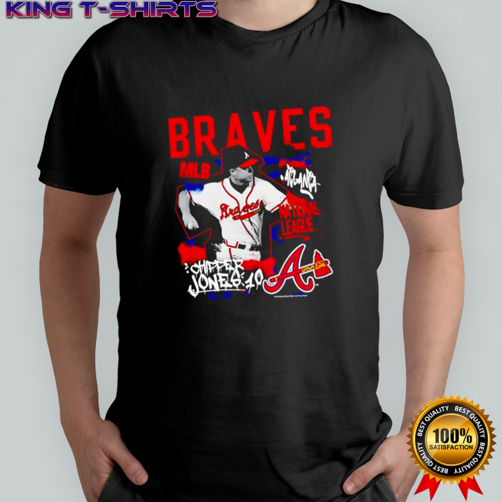 Chipper Jones Atlanta Braves Cooperstown Star Moment MLB graphic shirt
