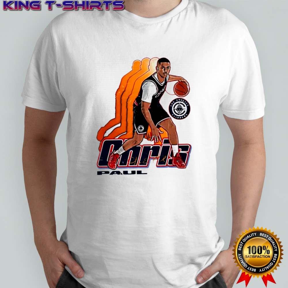 Chris Paul Los Angeles Clippers Signature Retro Vibe Graphic shirt