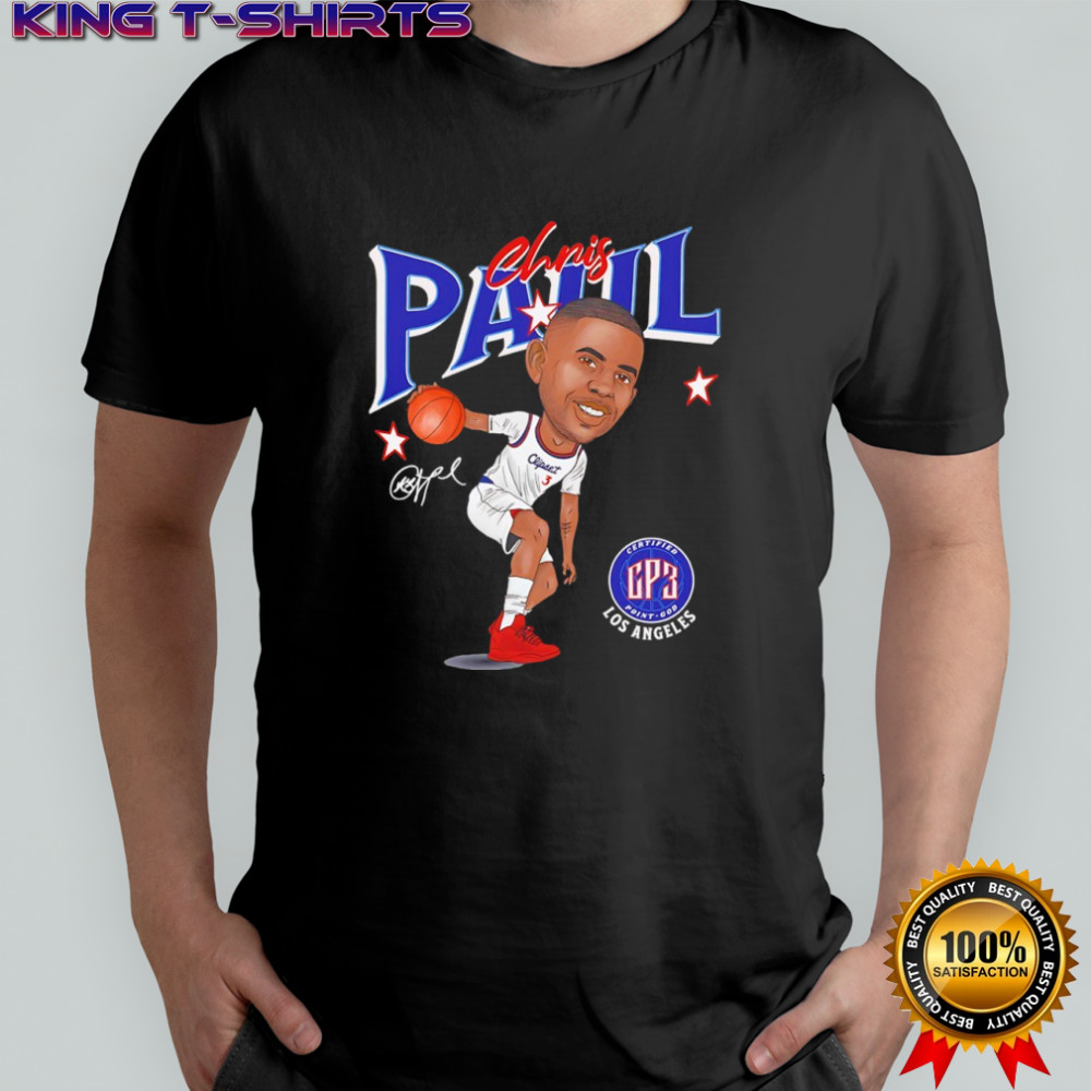 Chris Paul Los Angeles Clipset CP3 signature shirt