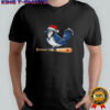 Christmas Blue Jay Mascot Holiday shirt