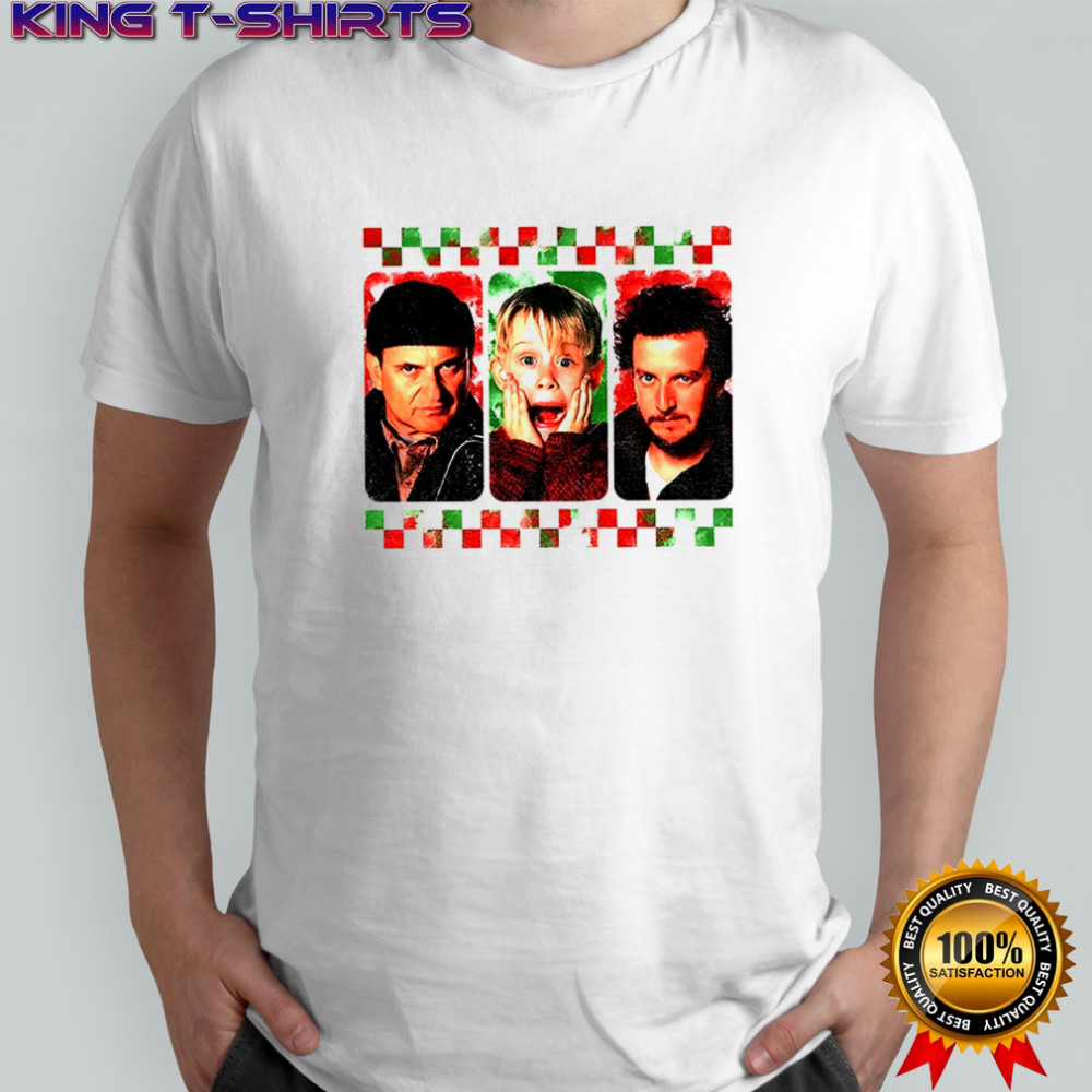 Christmas Movies characters Home Security shirt