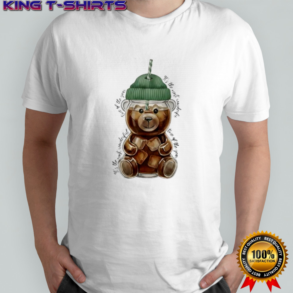 Christmas Starbucks Bear Cup Shirt