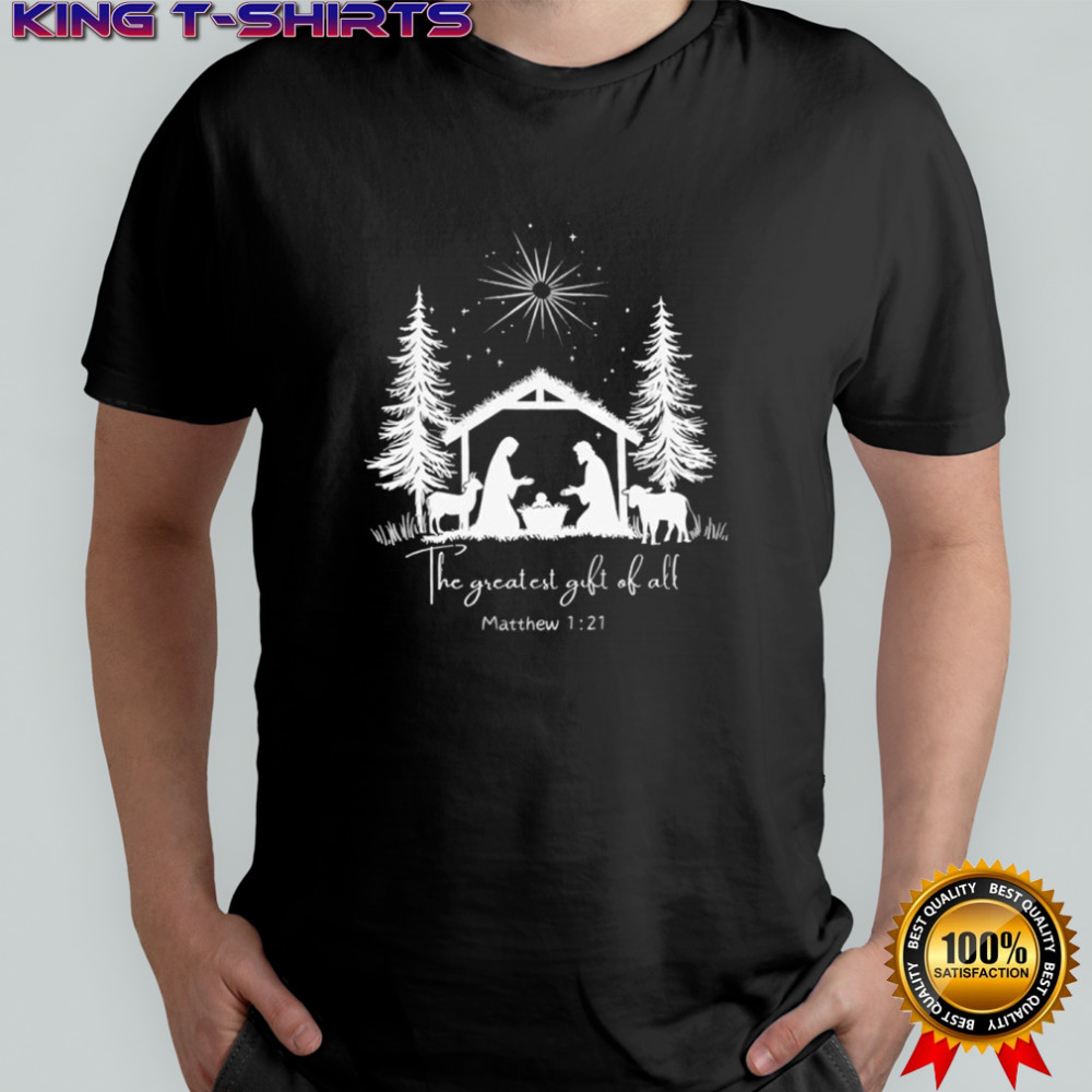 Christmas the greatest gift of all shirt
