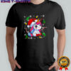 Christmas Unicorn Cute Magical Xmas shirt
