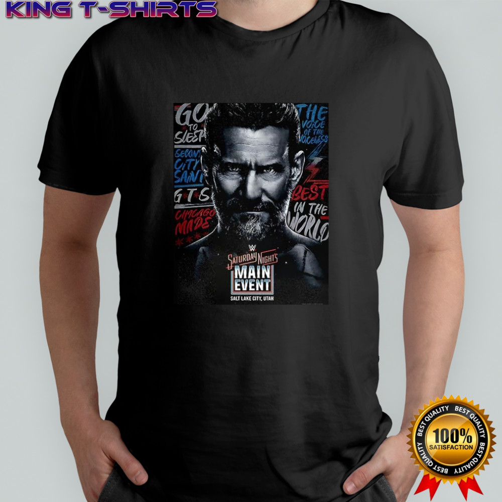 CM Punk WWE Saturday Night’s main event Atlanta 2025 shirt