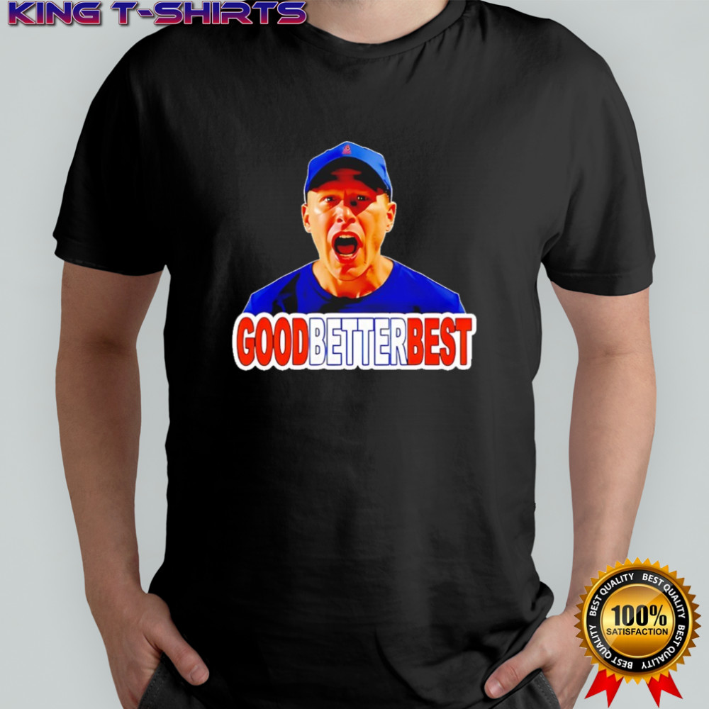 Coach ben Johnson good better best shirt
