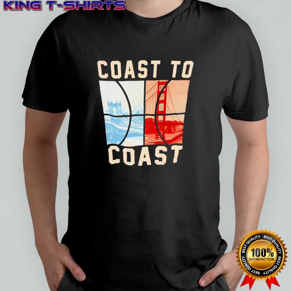 Coast to Coast Golden Gate Bridge shirt