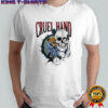 Cruel Hand skull and clock graphic shirt