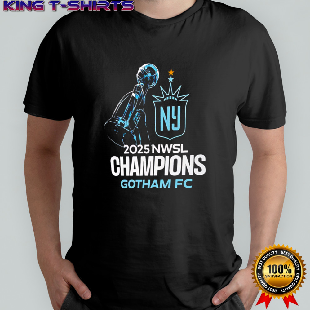 Cup Gotham FC 2025 NWSL Champions shirt