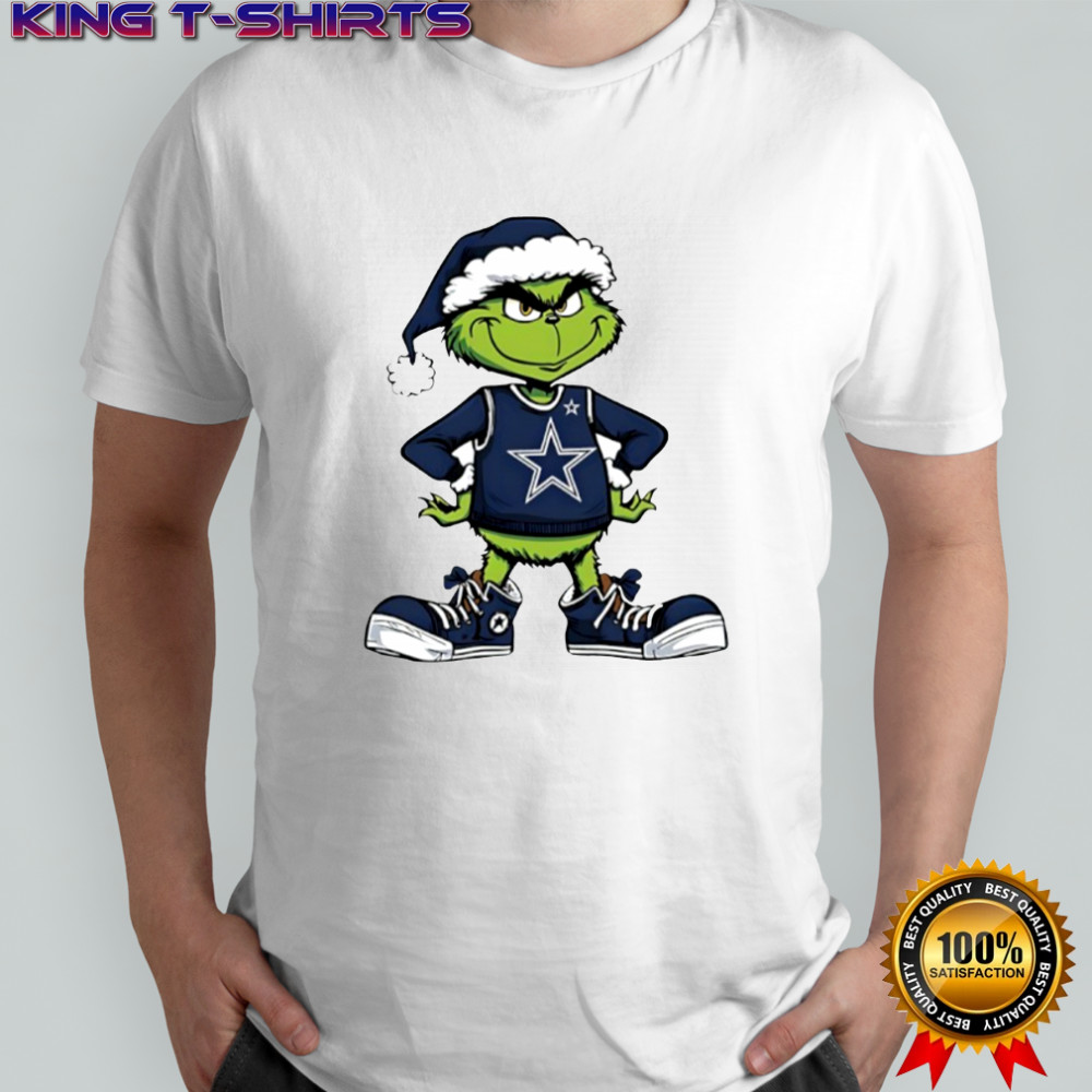 Dallas Cowboys Grinch Cartoon Mascot shirt