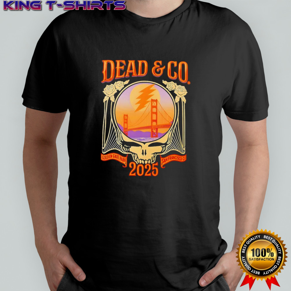 Dead and Company Golden Gate Park 2025 Shirt