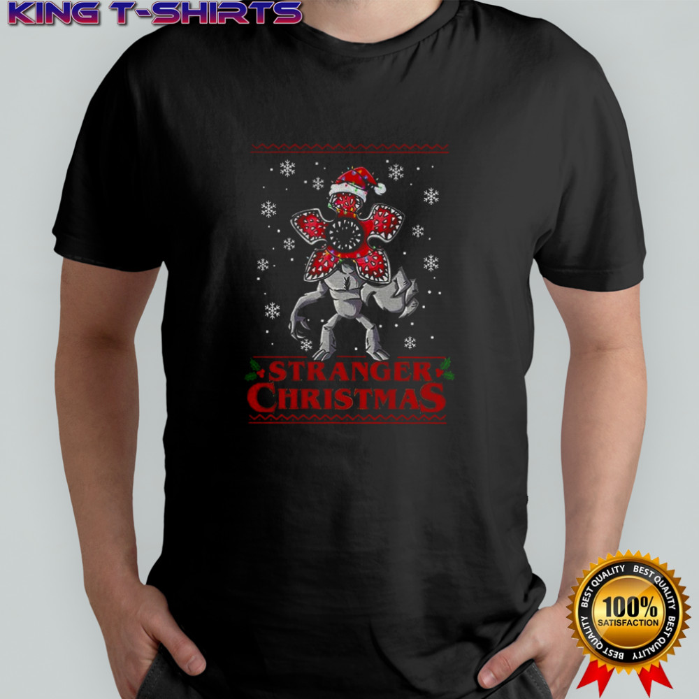 Demogorgon Stranger Things Stranger Christmas shirt
