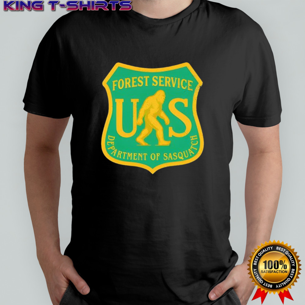 Department of Sasquatch Forest Service shirt