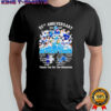Detroit Lions 95th Anniversary 1930-2025 thank you for the memories shirt