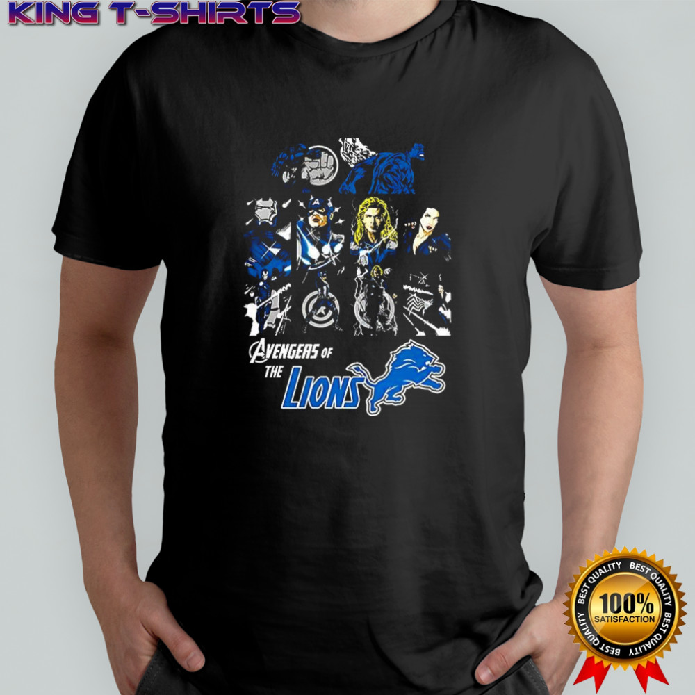 Detroit Lions football Adventure of the Lions superhero shirt