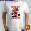 Detroit Red Wings Hockey Burnin’ Rubber Mascot 2025 Shirt