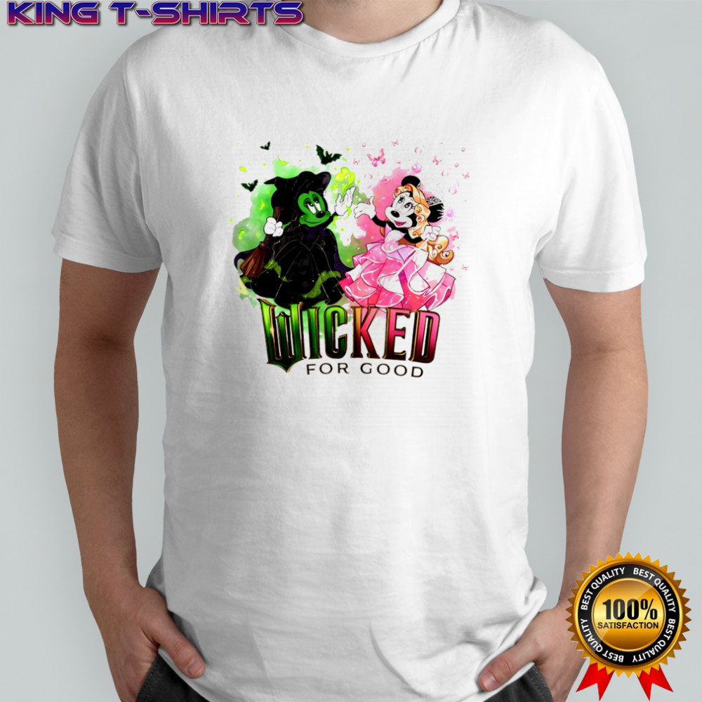 Disney Minnie Wicked Inspired Changed For Good shirt