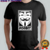 Disobey Guy Fawkes mask V for Vendetta shirt