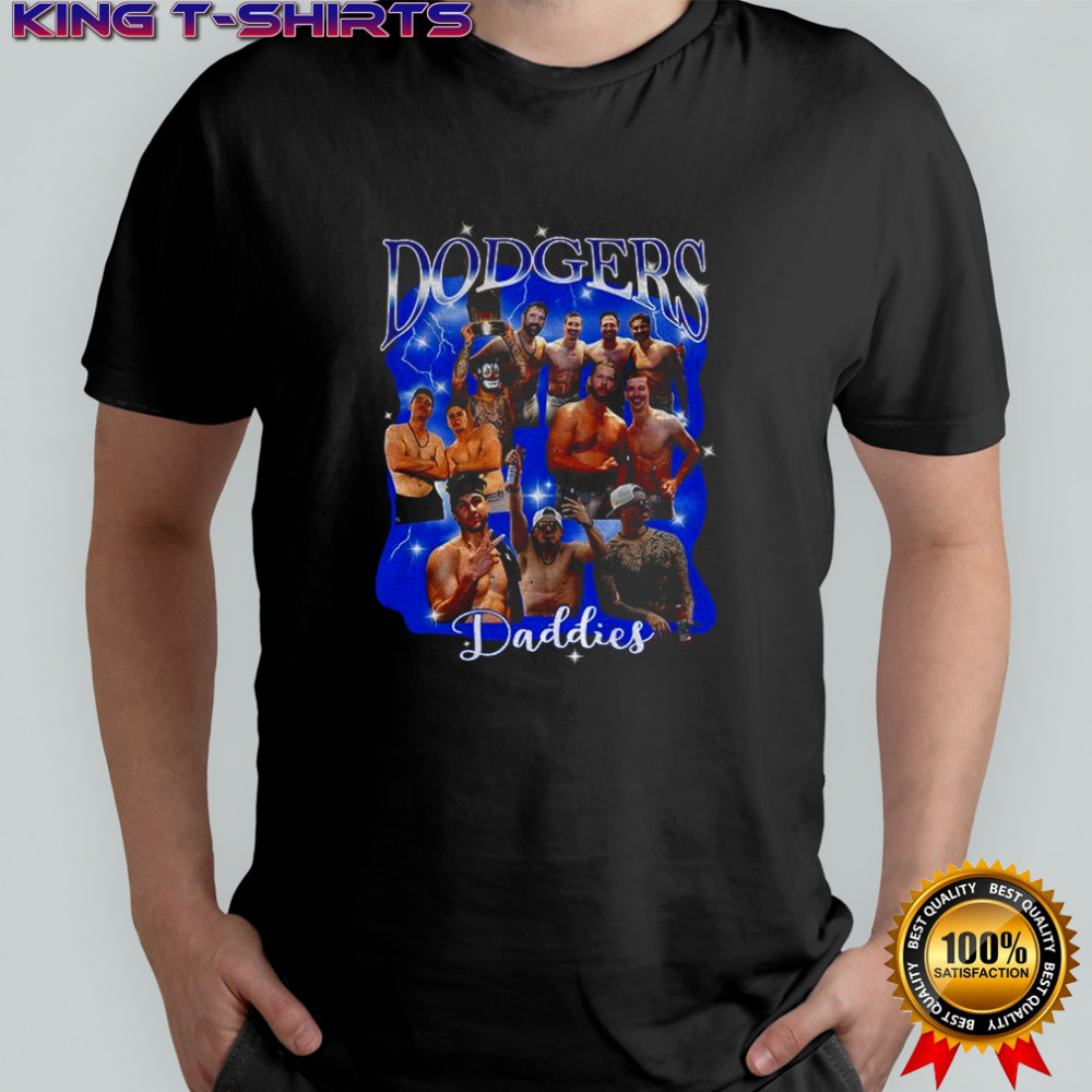 Dodgers Daddies 2025 World Series Los Angeles Dodgers MLB Champions graphic shirt