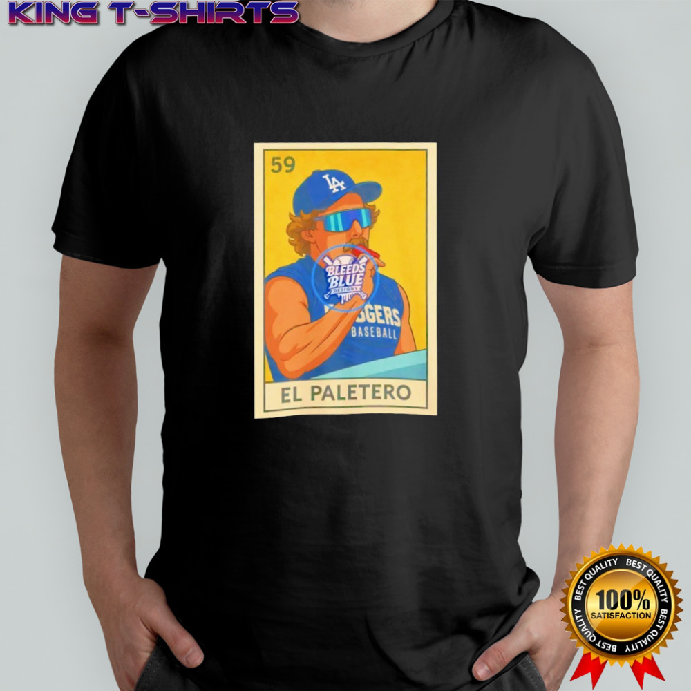 Dodgers Kike El Paletero Loteria shirt