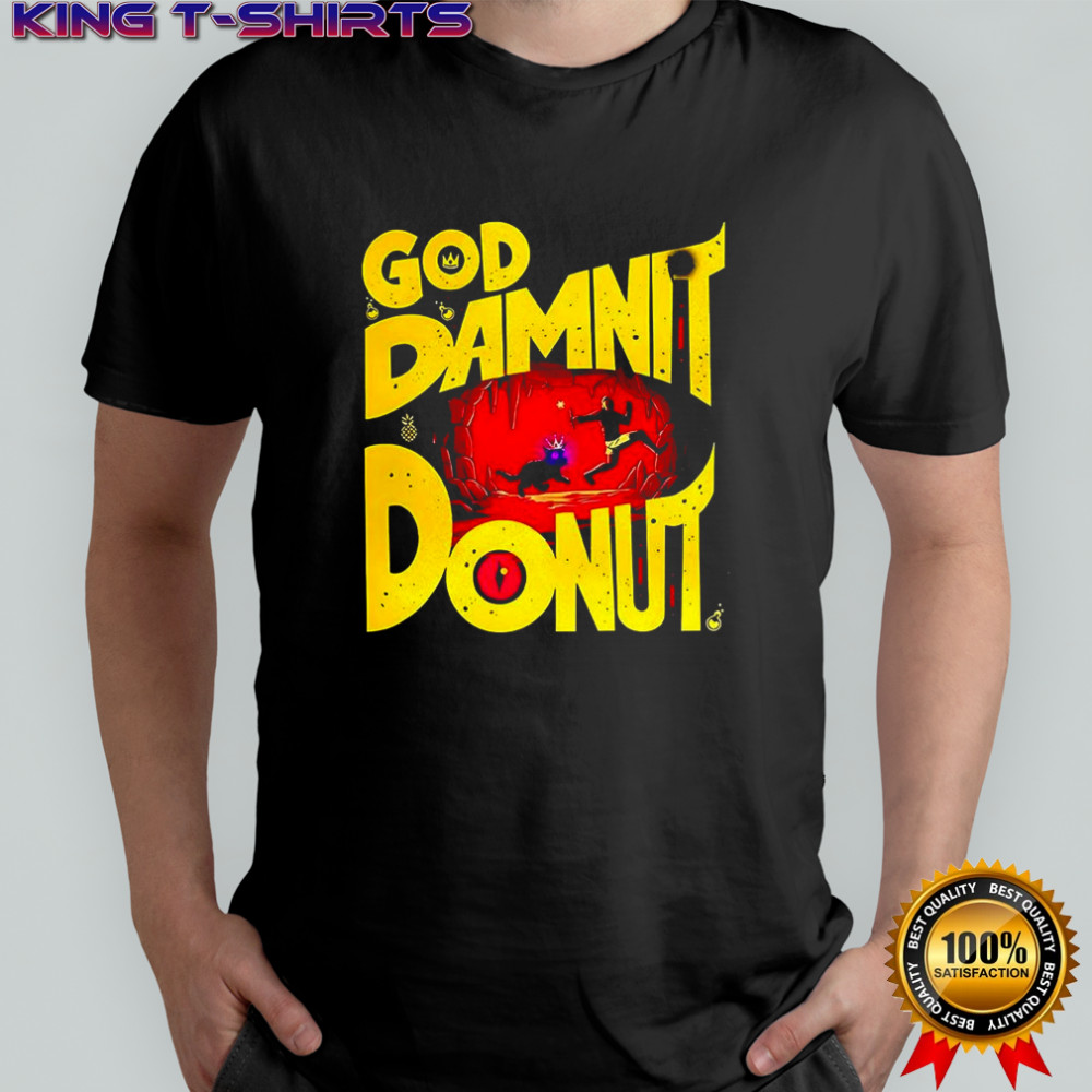 Dungeon Crawler Carl Goddamnit Donut shirt