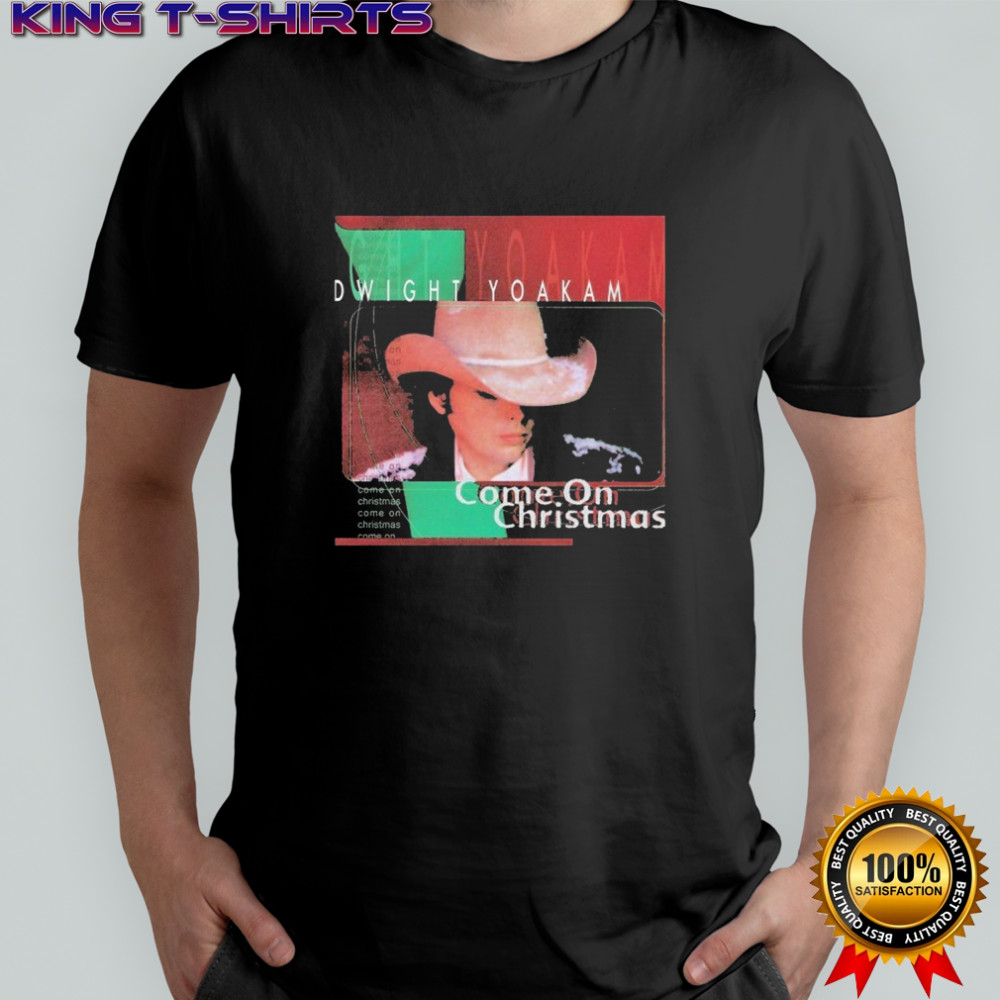 Dwight Yoakam Come On Christmas Album T-Shirt