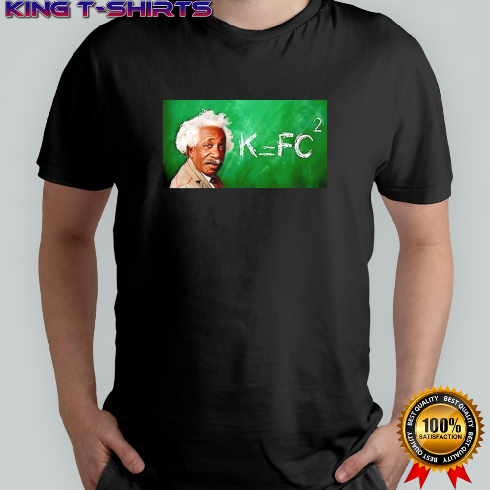 Einstein K=Fc² graphic shirt