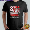 Emmett Johnson Nebraska Cornhuskers football Heisman shirt