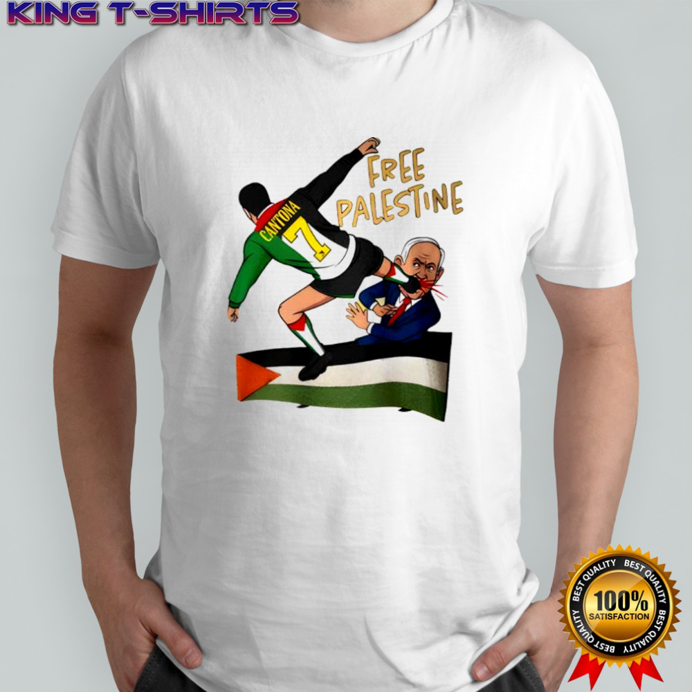 Eric Cantona Free Palestine Shirt