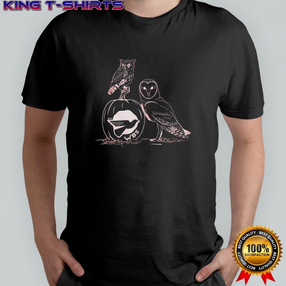 Fall Owls Obvious STL WBS pumpkin graphic shirt