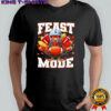 Feast Mode Turkey Vintage Fall Football Thanksgiving shirt