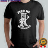 Feed Me Billionaires guillotine illustration shirt