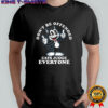 Felix the Cat Don’t be offended cats judge everyone cartoon shirt