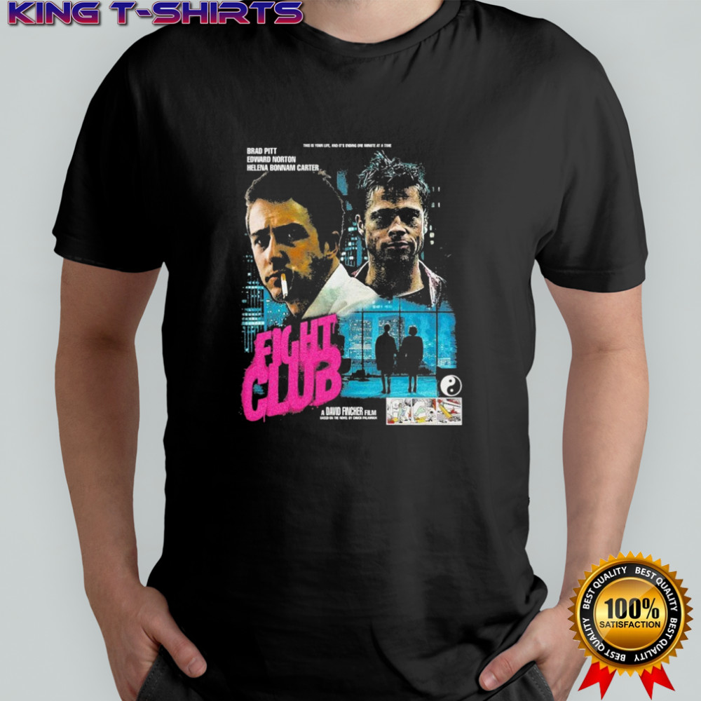 Fight Club This Is Your Life Ending One Minute At A Time T-shirt