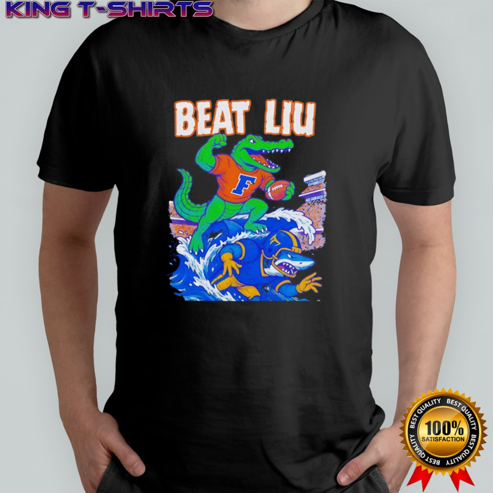 Florida Gators beat LIU Sharks football shirt