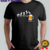 Funny Drinking Beer Mon Tues Wed Thurs graphic shirt