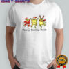 Funny Frosty Dancing Toads Christmas Political shirt