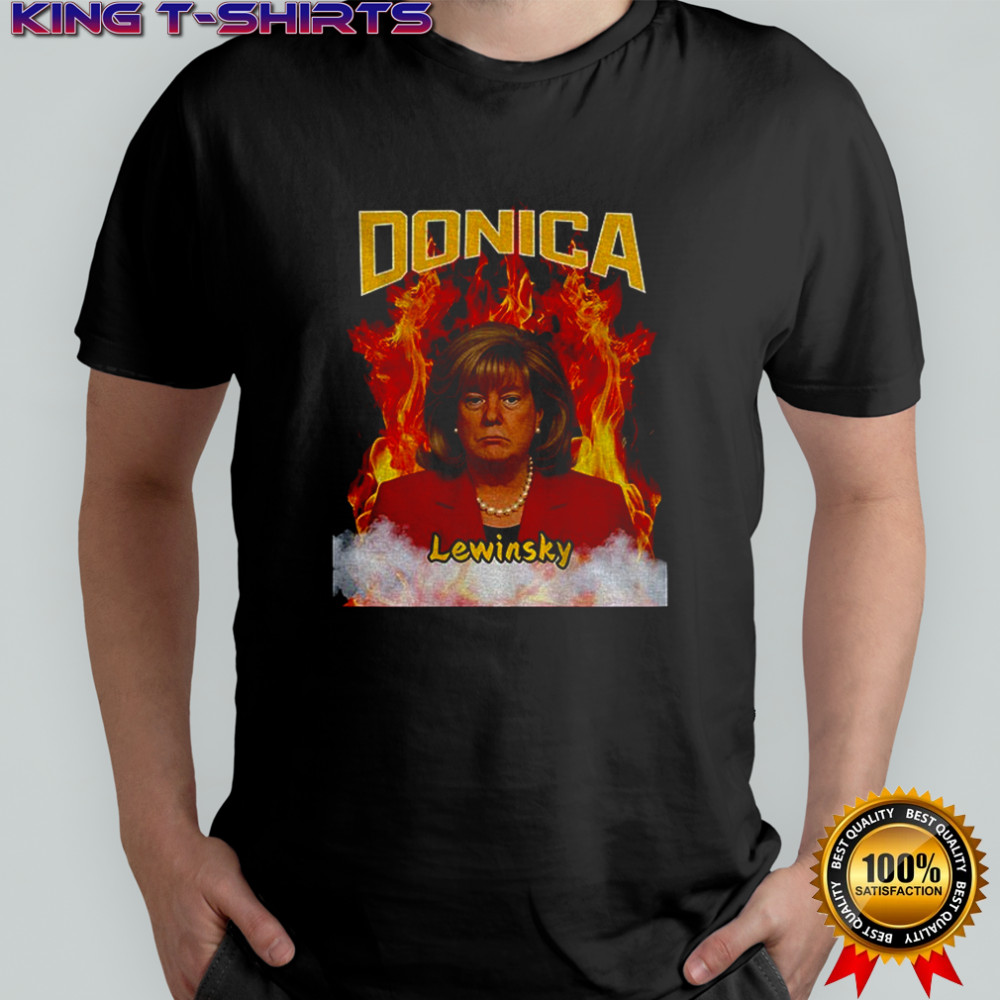 Funny Meme Donica Lewinsky Big Beautiful Bill Clinton shirt