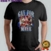 Gay For Maye Drake Maye New England Patriots graphic shirt