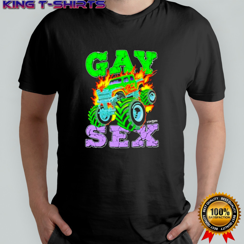 Gay Sex Monster Truck T-shirt