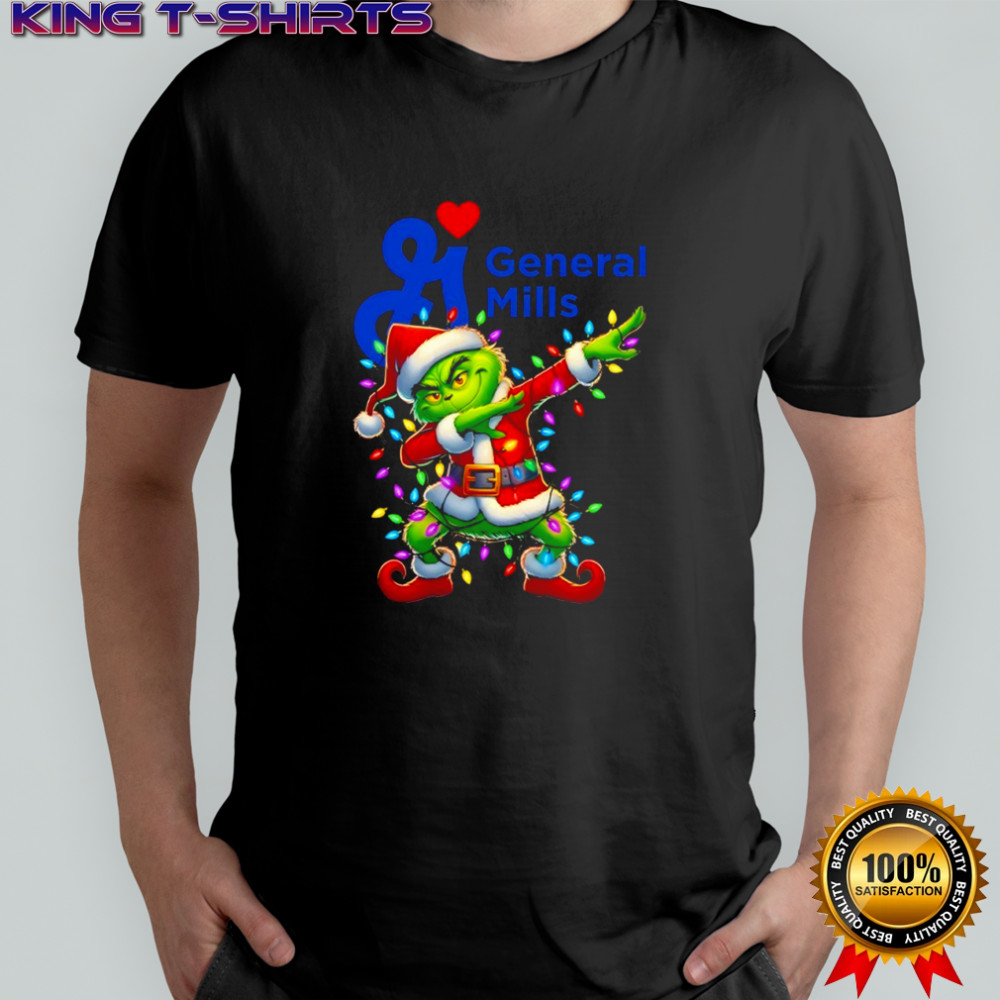 General Mills x Grinch Lights Dabbing Christmas shirt